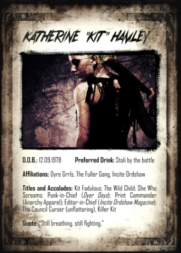 fiction character trading card