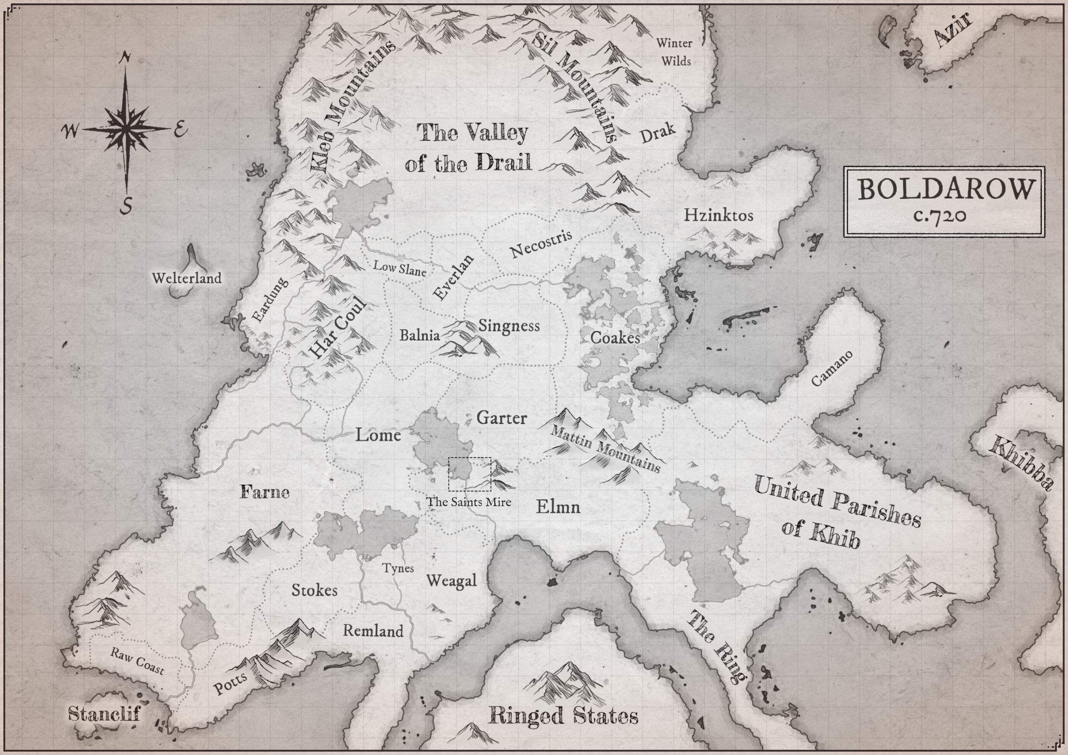 grimdark fantasy novel map